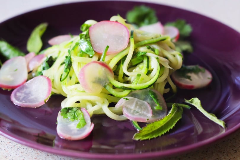 Zesty Summer Zucchini with Radishes Ayurvedic Cooking with Irina